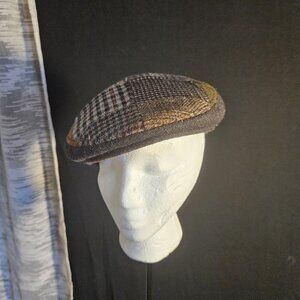 Vintage Wool Blend Cavanagh Drivers Cap Large